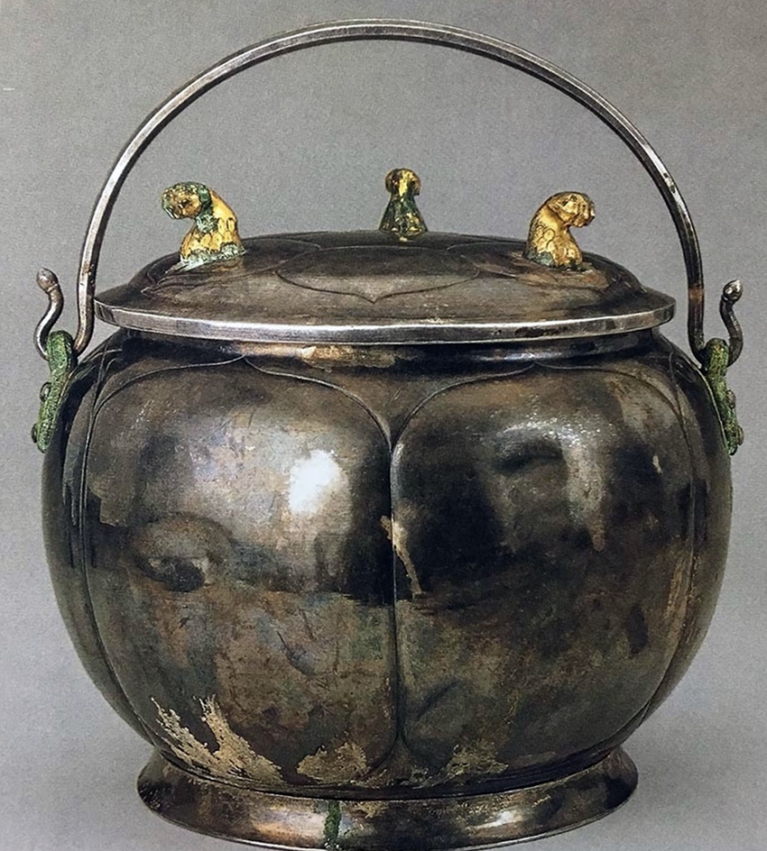 何家村遗宝，出土1000多件大唐金银器，第1批集影，请欣赏-18.jpg