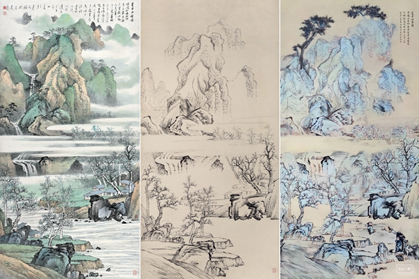 全球首次AI山水画作成功拍卖 落槌价110万元-2.jpg