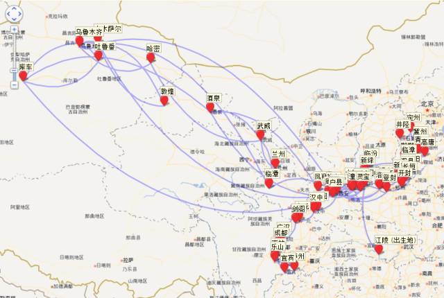 中国古代诗人旅行地图，没有朋友圈的他们用写诗证明自...-14.jpg