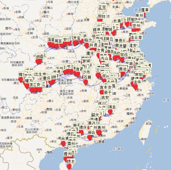 中国古代诗人旅行地图，没有朋友圈的他们用写诗证明自...-19.jpg